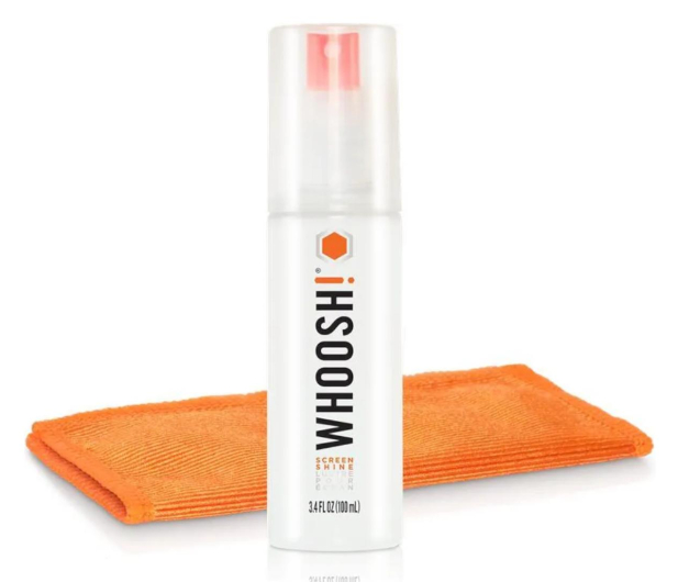 Whoosh GO XL - spray do czyszczenia ekranów 100ml + ściereczka IPCWHGOXL - 1244651 - zdjęcie